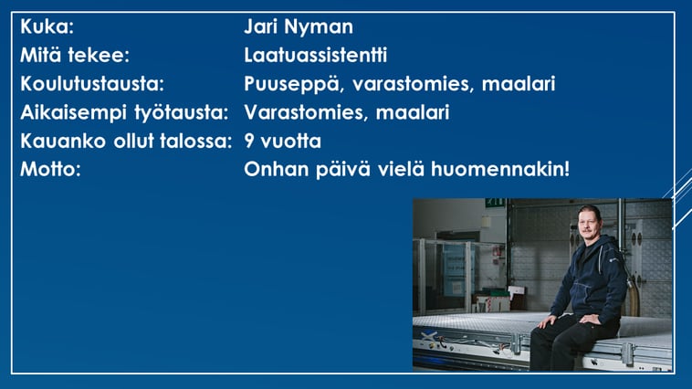 Faktalaatikko - Jari Nyman