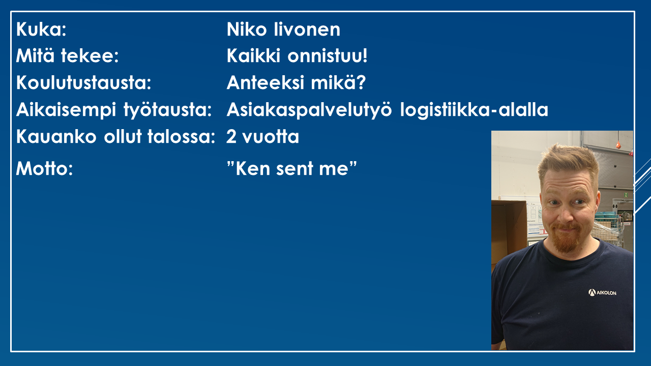 Faktalaatikko - Niko Iivonen