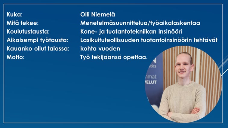 Faktalaatikko - Olli Niemela