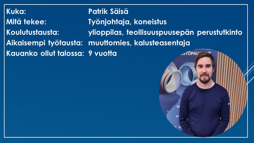 Faktalaatikko - Patrik Saisa